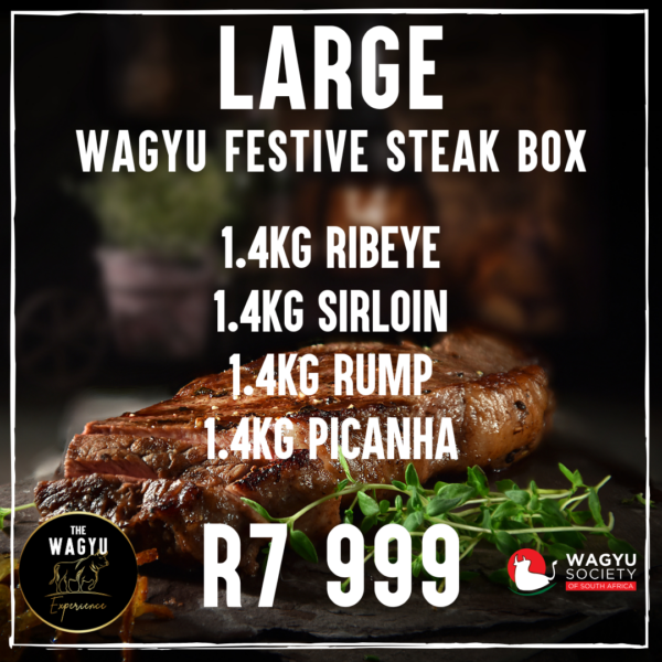 Large Festive Steak Box